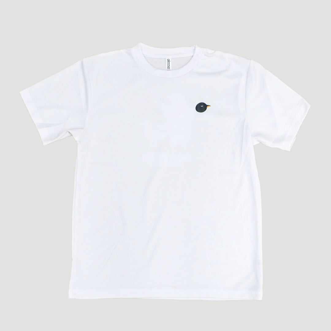 オガトレ5周年 ロゴTシャツ ドライメッシュ 半袖 ホワイト